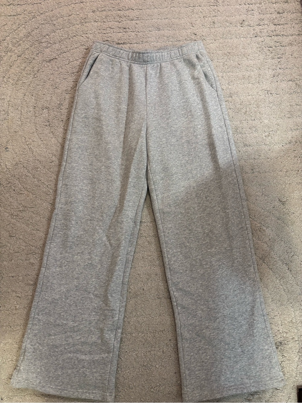 Ardene Light Gray Straight Leg Sweatpants